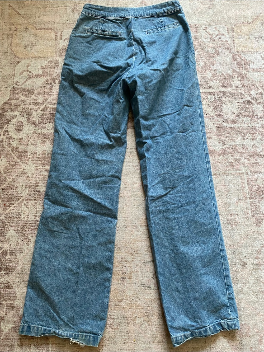 SEZANE Martin Pant in Chambray Sz 38 - Picture 3 of 9